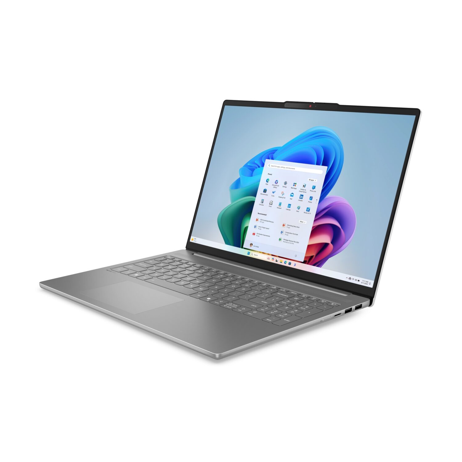 Lenovo IdeaPad Slim 5 16ARP10 | Luna Grey | 16 " | IPS | WUXGA | 1920 x 1200 pixels | Anti-glare | AMD Ryzen 5 | 7535HS | 16 (2x8GB) GB | SO-DIMM DDR5 | Solid-state drive capacity 512 GB | AMD Radeon 660M Graphics | Windows 11 Home | 802.11ax | Bluetooth version 5.2 | Keyboard language English | Keyboard backlit | Warranty 24 month(s) | Battery warranty 12 month(s) - Image 12