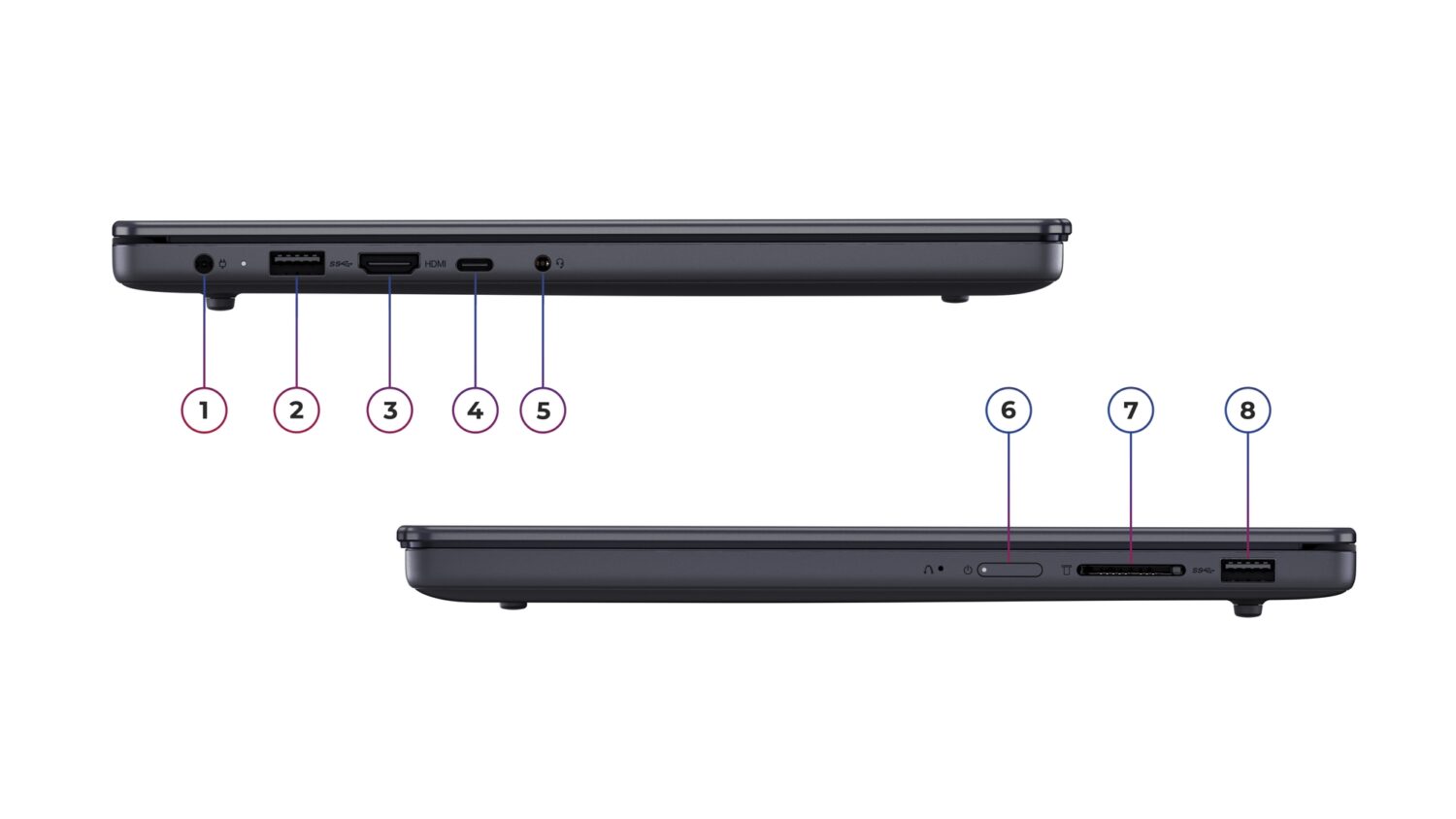 Lenovo IdeaPad Slim 3 14ARP10 | Luna Grey | 14 " | IPS | WUXGA | 1920 x 1200 pixels | Anti Glare | AMD Ryzen 5 | 7535HS | 16 GB | Soldered DDR5 | Solid-state drive capacity 512 GB | AMD Radeon 660M Graphics | Windows 11 Home | 802.11ax | Bluetooth version 5.3 | Keyboard language Nordic | Keyboard backlit | Warranty 24 month(s) | Battery warranty 12 month(s) - Image 20