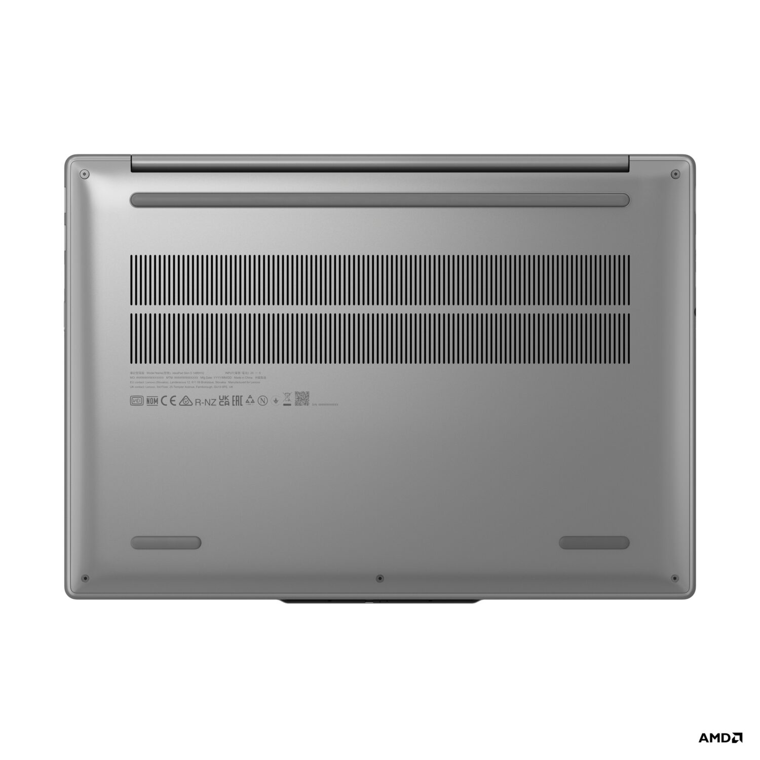 Lenovo IdeaPad Slim 5 14ARP10 | Luna Grey | 14 " | IPS | WUXGA | 1920 x 1200 pixels | Anti-glare | AMD Ryzen 5 | 7535HS | 16 (2x8GB) GB | SO-DIMM DDR5 | Solid-state drive capacity 512 GB | AMD Radeon 660M Graphics | Windows 11 Home | 802.11ax | Bluetooth version 5.2 | Keyboard language English | Keyboard backlit | Warranty 24 month(s) | Battery warranty 12 month(s) - Image 6