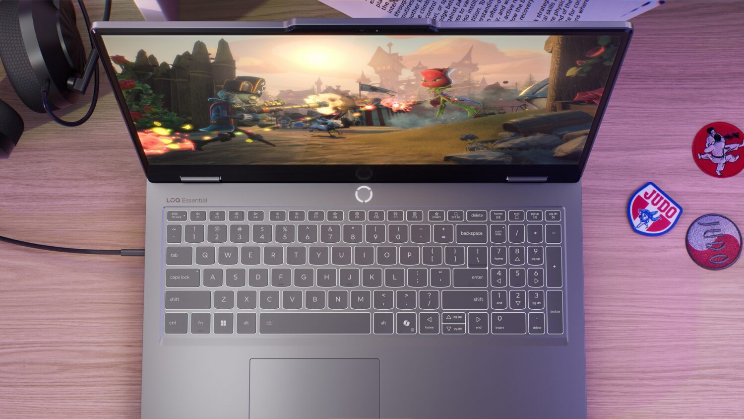 Lenovo LOQ Essential 15IRX11 | Luna Grey | 15.6 " | IPS | FHD | 1920 x 1080 pixels | Anti-glare | Intel Core i5 | i5-13450HX | 16 GB | SO-DIMM DDR5 | Solid-state drive capacity 512 GB | NVIDIA GeForce RTX 5060 | GDDR7 | 8 GB | Windows 11 Home | 802.11ax | Bluetooth version 5.2 | Keyboard language English | Keyboard backlit | Warranty 24 month(s) | Battery warranty 12 month(s) - Image 23