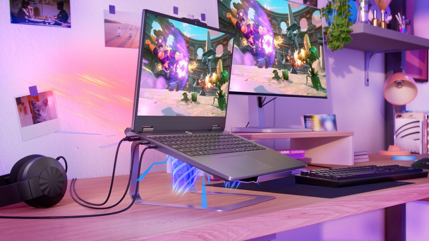 Lenovo LOQ Essential 15IRX11 | Luna Grey | 15.6 " | IPS | FHD | 1920 x 1080 pixels | Anti-glare | Intel Core i5 | i5-13450HX | 16 GB | SO-DIMM DDR5 | Solid-state drive capacity 512 GB | NVIDIA GeForce RTX 5060 | GDDR7 | 8 GB | Windows 11 Home | 802.11ax | Bluetooth version 5.2 | Keyboard language English | Keyboard backlit | Warranty 24 month(s) | Battery warranty 12 month(s) - Image 21