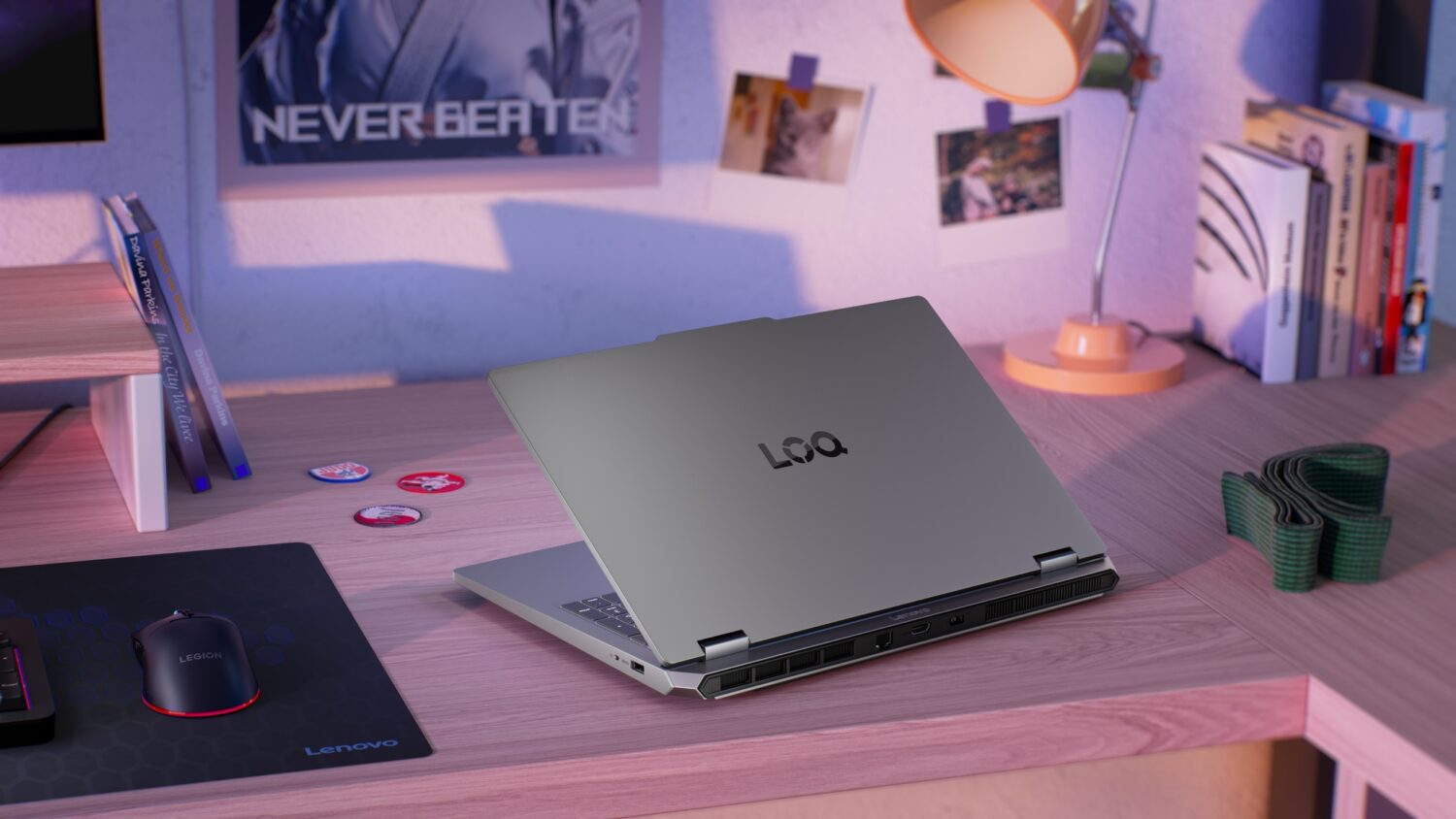 Lenovo LOQ Essential 15IRX11 | Luna Grey | 15.6 " | IPS | FHD | 1920 x 1080 pixels | Anti-glare | Intel Core i5 | i5-13450HX | 16 GB | SO-DIMM DDR5 | Solid-state drive capacity 512 GB | NVIDIA GeForce RTX 5060 | GDDR7 | 8 GB | Windows 11 Home | 802.11ax | Bluetooth version 5.2 | Keyboard language English | Keyboard backlit | Warranty 24 month(s) | Battery warranty 12 month(s) - Image 22