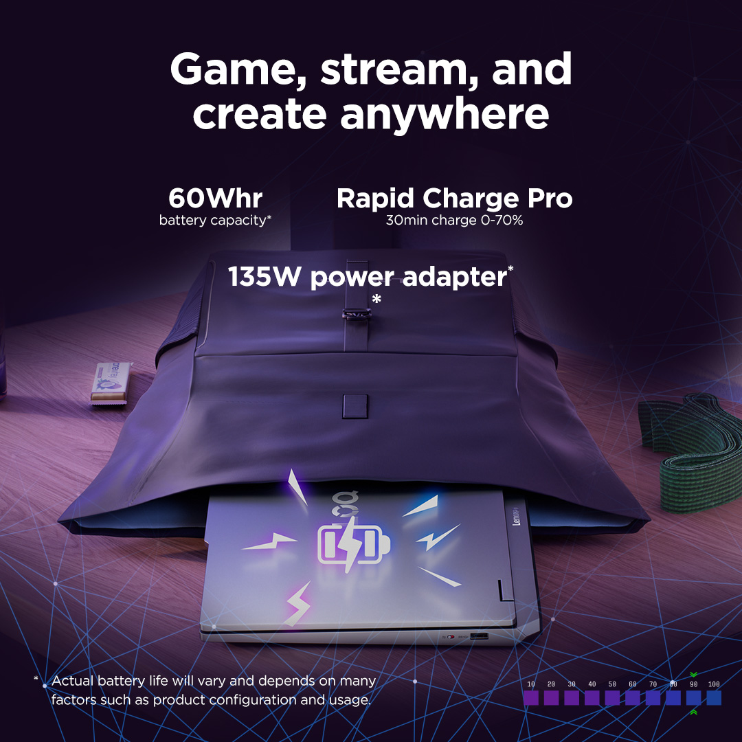 Lenovo LOQ 15IRX10 | Luna Grey | 15.6 " | IPS | FHD | 1920 x 1080 pixels | Anti-glare | Intel Core i5 | i5-13450HX | 16 GB | SO-DIMM DDR5 | Solid-state drive capacity 1000 GB | NVIDIA GeForce RTX 5060 | GDDR7 | 8 GB | Windows 11 Home | 802.11ax | Bluetooth version 5.2 | Keyboard language English | Keyboard backlit | Warranty 24 month(s) | Battery warranty 12 month(s) - Image 46