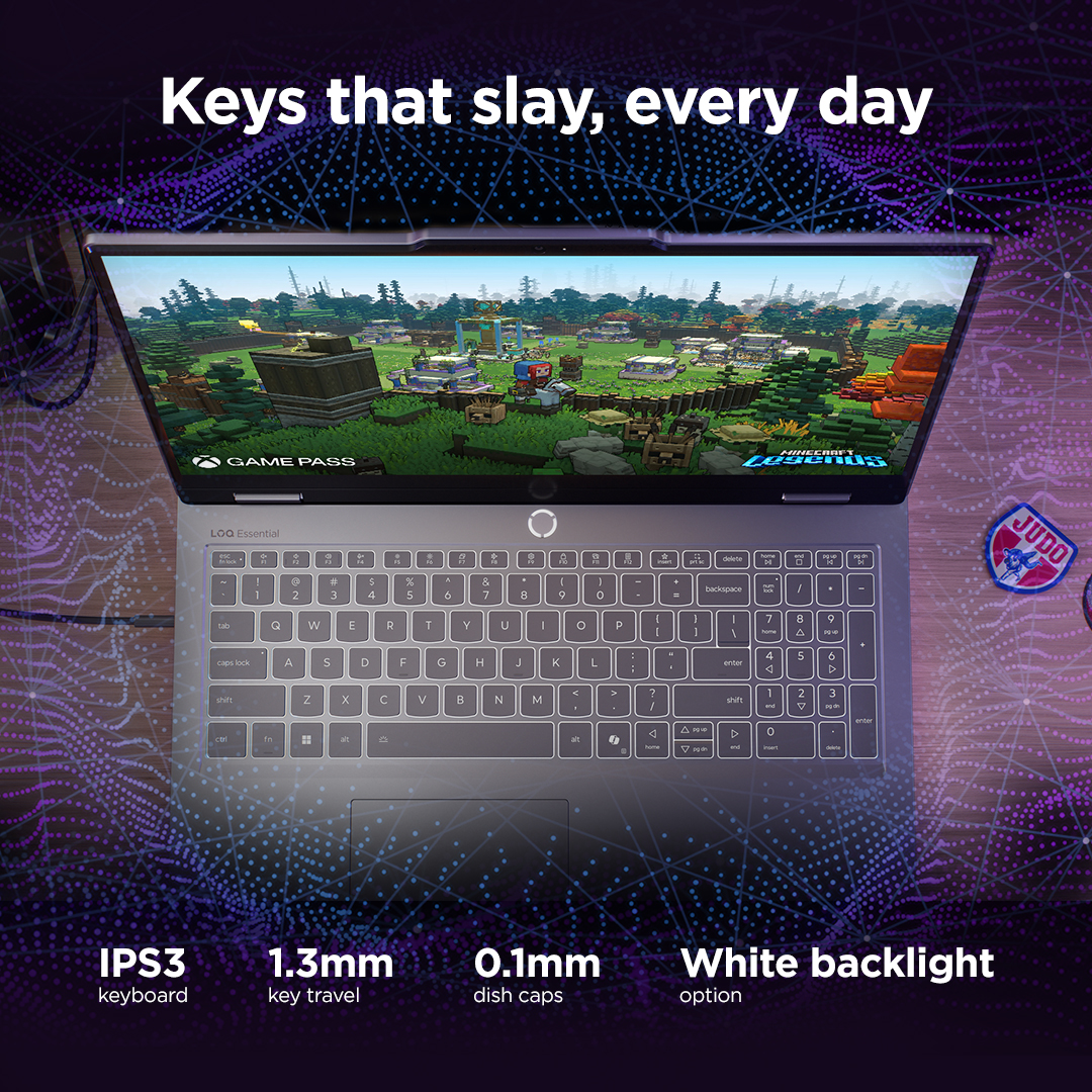 Lenovo LOQ 15IRX10 | Luna Grey | 15.6 " | IPS | FHD | 1920 x 1080 pixels | Anti-glare | Intel Core i5 | i5-13450HX | 16 GB | SO-DIMM DDR5 | Solid-state drive capacity 1000 GB | NVIDIA GeForce RTX 5060 | GDDR7 | 8 GB | Windows 11 Home | 802.11ax | Bluetooth version 5.2 | Keyboard language English | Keyboard backlit | Warranty 24 month(s) | Battery warranty 12 month(s) - Image 45