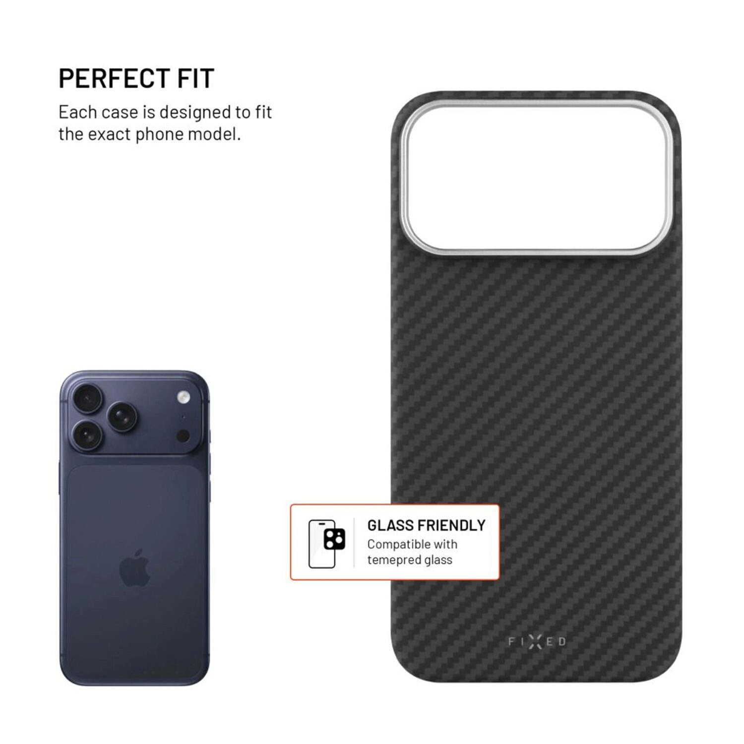 Fixed MagVelar | Back cover | Apple | iPhone 17 Pro Max | Aramid fibers | Black - Image 4