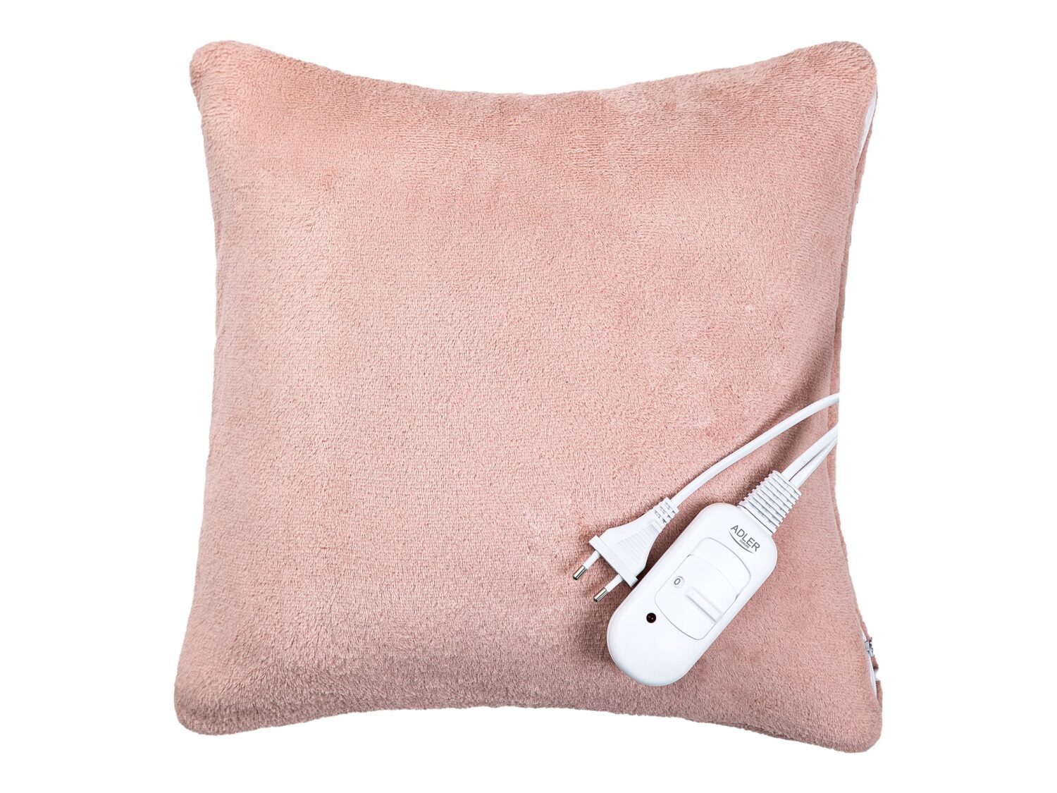 Adler Super Soft Electric Heating Pad | AD 7444 | Number of heating levels 2 | Number of persons 1 | Washable | Remote control | 80 W | Pink - Image 8