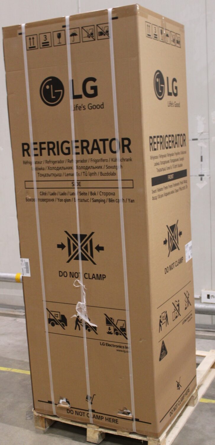 SALE OUT. LG GBV3200DPY Refrigerator, Free-standing, Bottom freezer, D, Height 2.03 m, Net fridge 277 L, Net freezer 110 L, Silver | LG Refrigerator | GBV3200DPY | Energy efficiency class D | Free standing | Combi | Height 203 cm | No Frost system | Fridge net capacity 277 L | Freezer net capacity 110 L | Display | 35 dB | Silver | DAMAGED PACKAGING, DENTS ON SIDE, BACK - Image 2