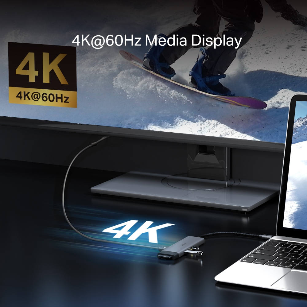 TP-LINK USB Type-C 7-in-1 Hub | UH7021C - Image 5