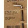 Teltonika Hex Key 19 x 53 x 2.5 mm Nickel Angled, Silver | PR5MEC17