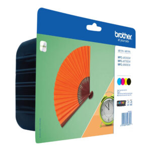 Brother LC129XLVALBP | Ink Cartridge | Black, Cyan, Magenta, Yellow