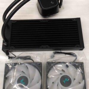 SALE OUT. Deepcool LE500 Marrs Liquid CPU Cooler, Black | Deepcool LE500 | CPU Liquid Cooler | USED, REFURBISHED | Black | Intel, AMD