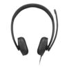 Lenovo Wired VoIP Headset 5000 (Teams) | Built-in microphone | USB Type-A, USB Type-C | Black