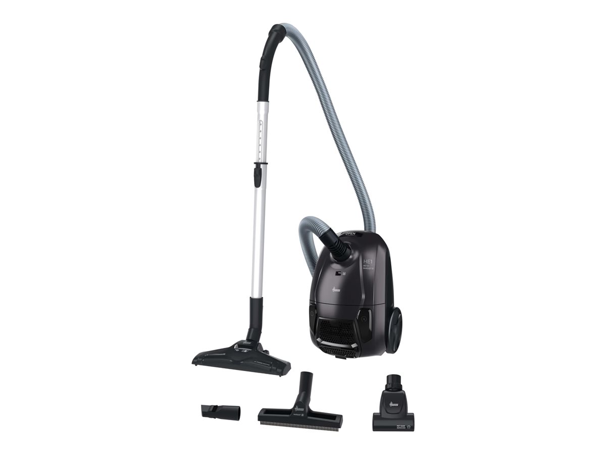 Hoover Vacuum Cleaner | HE120PET 011 | Bagged | Power 700 W | Dust capacity 2.5 L | Iron Grey