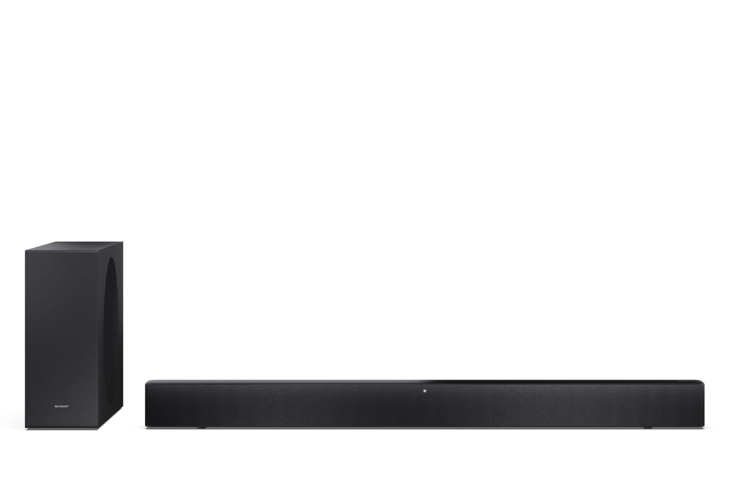 Sharp 2.1 Dolby Atmos/DTS Virtual:X Soundbar with Slim Wireless Subwoofer | HT-SBW310 | 330 W | Bluetooth | Black | Wireless connection