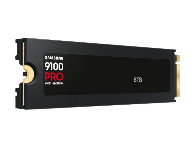 Samsung SSD | 9100 PRO With Heatsink | 8000 GB | SSD form factor M.2 2280 | Solid-state drive interface PCIe 5.0 x4, NVMe 2.0 | Read speed 14800 MB/s | Write speed 13400 MB/s - Image 3