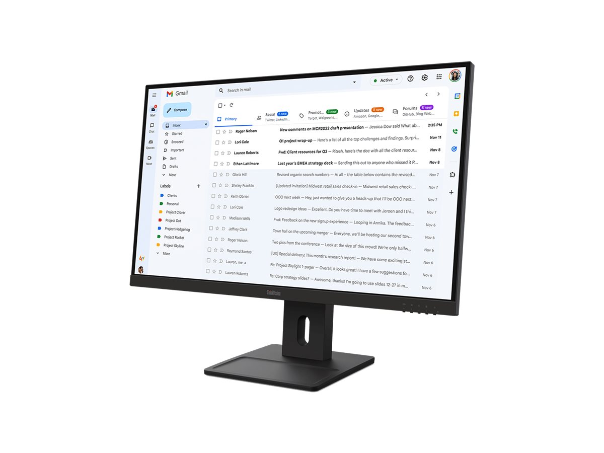 Lenovo ThinkVision E27-40 27 1920x1080/16:9/300 nits/DP/HDMI/Black/3Y Warranty | Lenovo - Image 9