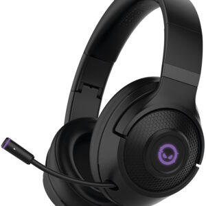 Lorgar NOAH 701 Headset with Microphone | Bluetooth | Built-in microphone | 2.4GHz USB, BT 5.1 | ANC | Black