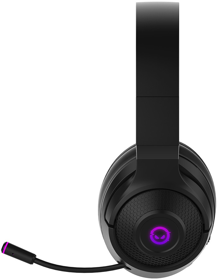 Lorgar NOAH 701 Headset with Microphone | Bluetooth | Built-in microphone | 2.4GHz USB, BT 5.1 | ANC | Black - Image 2