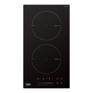 Beko HDI32400TO Hob, Induction, Width 28.8cm, 2 cooking zones, Touch control, Black | BEKO