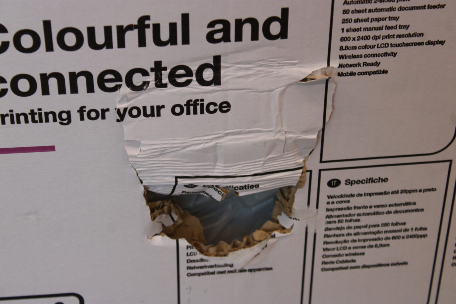 SALE OUT. Brother MFC-L3760CDW Color All-in-One LED Printer with Fax | Brother Multifunction Printer | MFC-L3760CDW | Laser | Colour | All-in-one | A4 | Wi-Fi | DAMAGED PACKAGING - Image 2