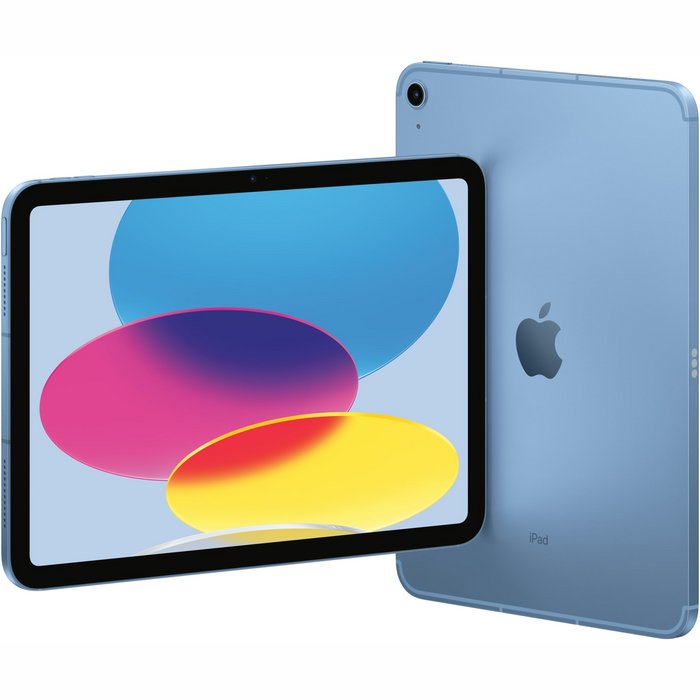 Apple | iPad MCM84 | 10.9 " | Blue | Liquid Retina | 2388 x 1640 pixels | A14 Bionic | 64 GB | Wi-Fi | Front camera | 12 MP | Rear camera | 12 MP | Bluetooth | 5.2 | iPadOS - Image 2