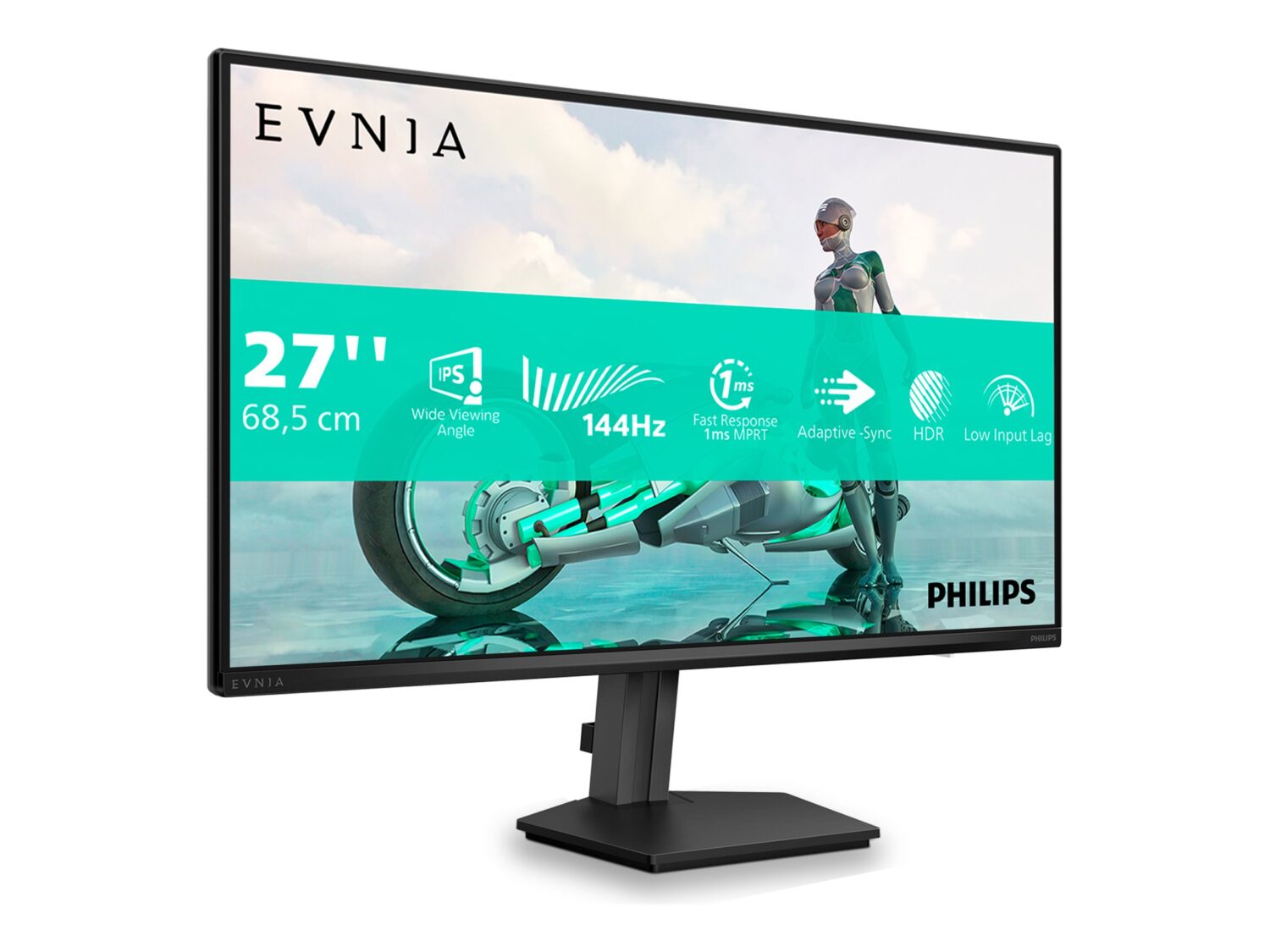 Philips | 27M2N3200NF/00 | IPS | FHD | 16:9 | 144 Hz | 4 ms | 1920 x 1080 pixels | 300 cd/m² | HDMI ports quantity 1 | Black - Image 4