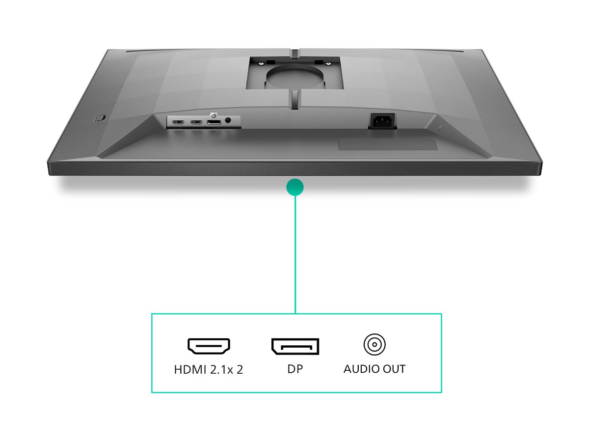 Philips | 27M2N3800A/00 | 27 " | Fast IPS | 4K UHD | 16:9 | 160 Hz | 1 ms | 3840 x 2160 pixels | 350 cd/m² | HDMI ports quantity 2 | Charcoal - Image 10