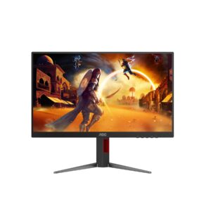 AOC | 24G4HA | 24 " | Fast IPS | FHD | 16:9 | 200 Hz | 0.5 ms | 1920 x 1080 pixels | 300 cd/m² | HDMI ports quantity 2 | Black, Red
