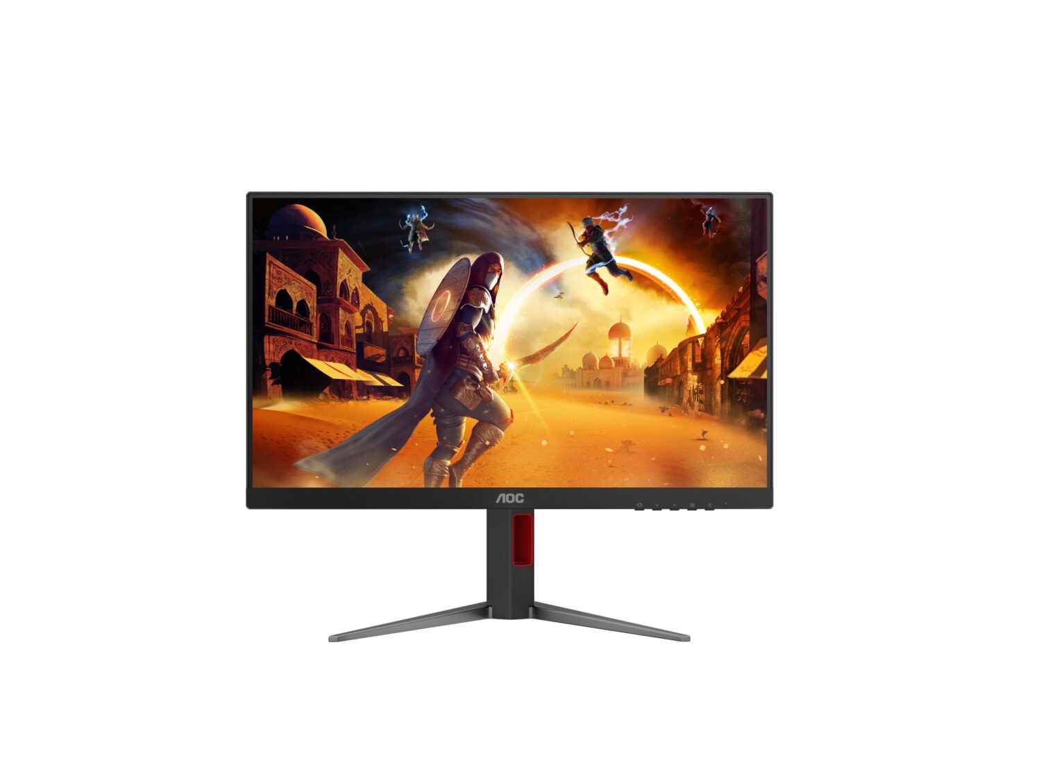 AOC | 24G4HA | 24 " | Fast IPS | FHD | 16:9 | 200 Hz | 0.5 ms | 1920 x 1080 pixels | 300 cd/m² | HDMI ports quantity 2 | Black, Red