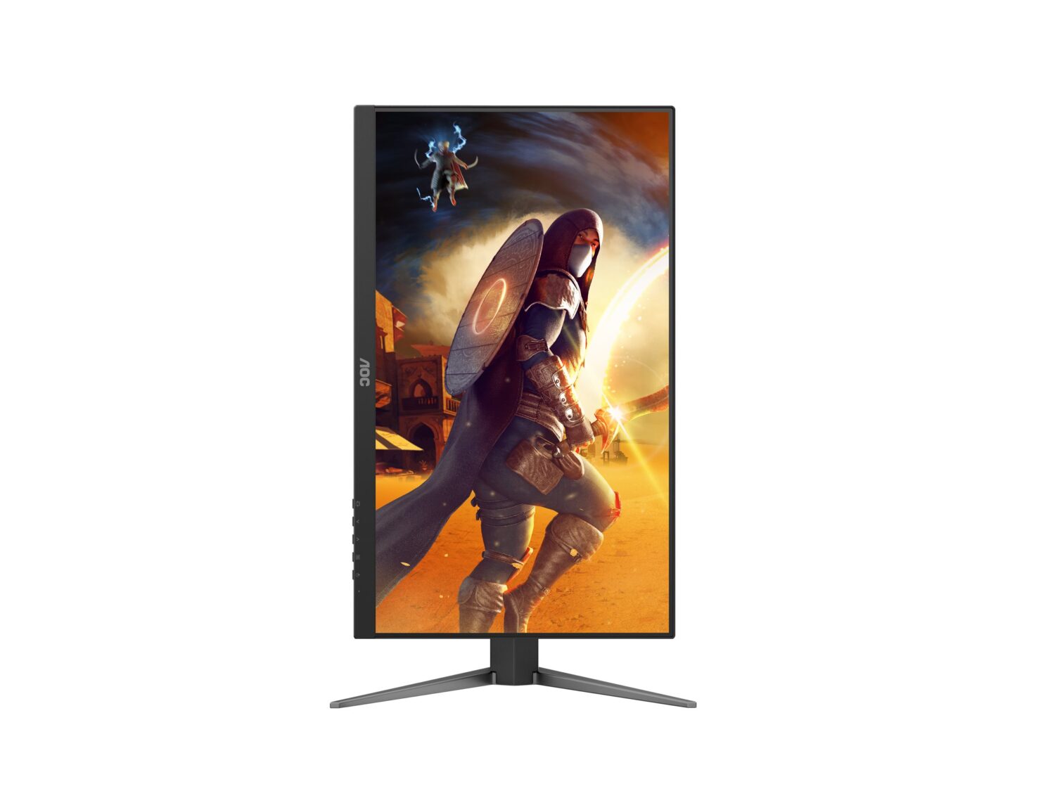 AOC | 24G4HA | 24 " | Fast IPS | FHD | 16:9 | 200 Hz | 0.5 ms | 1920 x 1080 pixels | 300 cd/m² | HDMI ports quantity 2 | Black, Red - Image 2