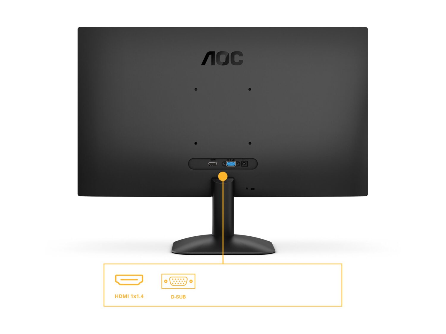 AOC | 24B31H | 24 " | IPS | FHD | 16:9 | 120 Hz | 1 ms | 1920 x 1080 pixels | 300 cd/m² | HDMI ports quantity 1 | Black - Image 13
