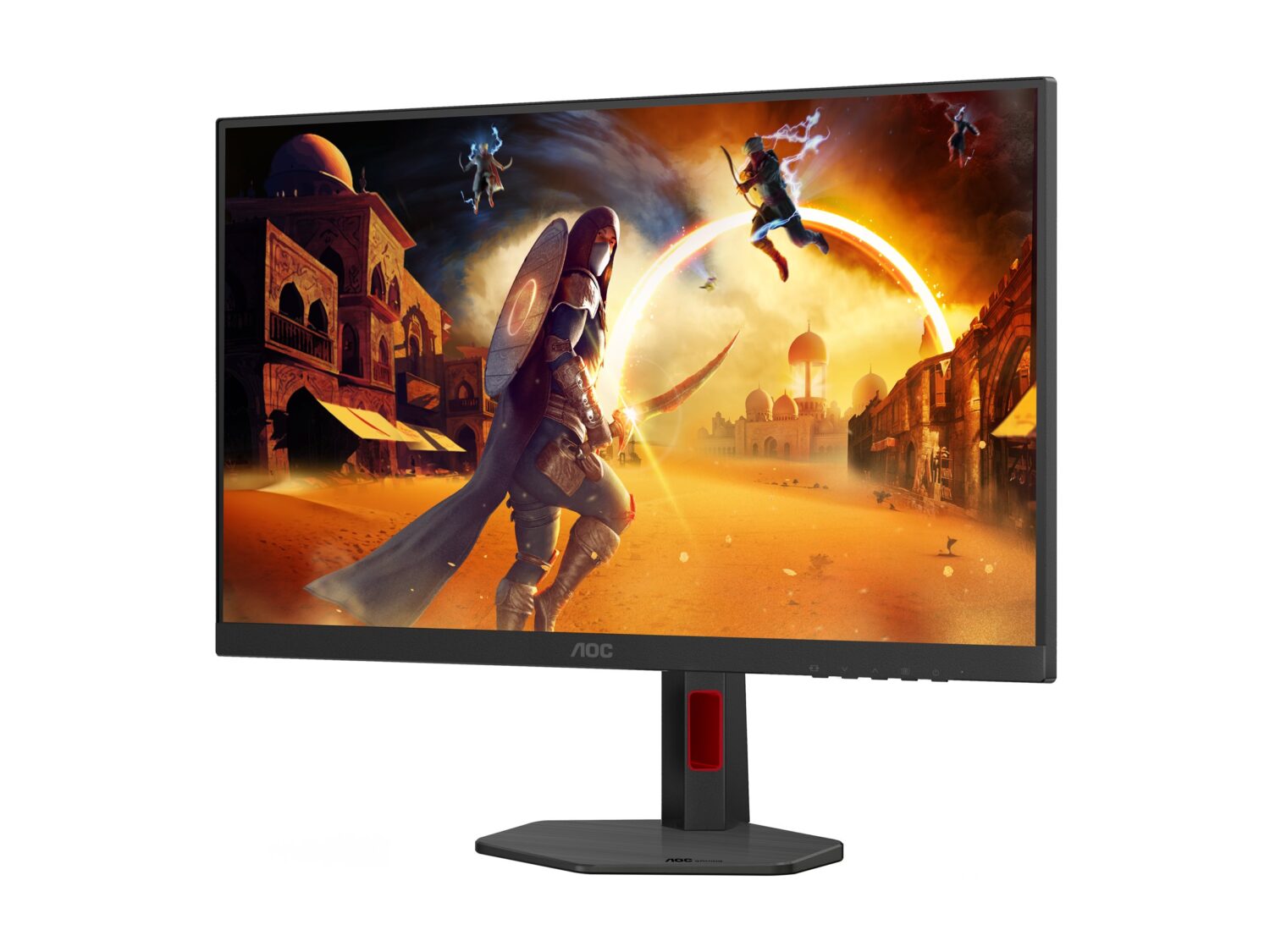AOC | Q27G4SRU | 27 " | Fast IPS | QHD | 16:9 | 320 Hz | 0.3 ms | 2560 x 1440 pixels | 400 cd/m² | HDMI ports quantity 2 | Black - Image 3