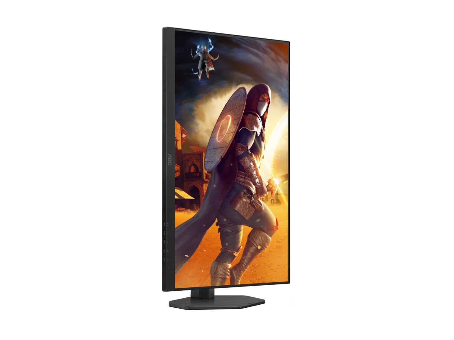 AOC | Q27G4SRU | 27 " | Fast IPS | QHD | 16:9 | 320 Hz | 0.3 ms | 2560 x 1440 pixels | 400 cd/m² | HDMI ports quantity 2 | Black - Image 4