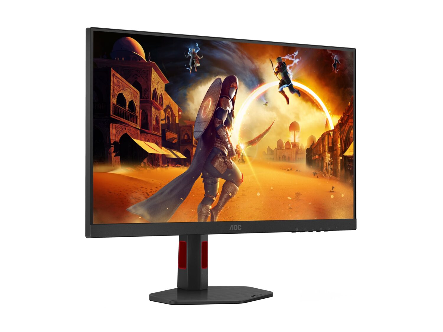 AOC | U27G4R | 27 " | Fast IPS | UHD | 16:9 | 120 Hz | 1 ms | 3840 x 2160 pixels | 400 cd/m² | HDMI ports quantity 2 | Black - Image 11