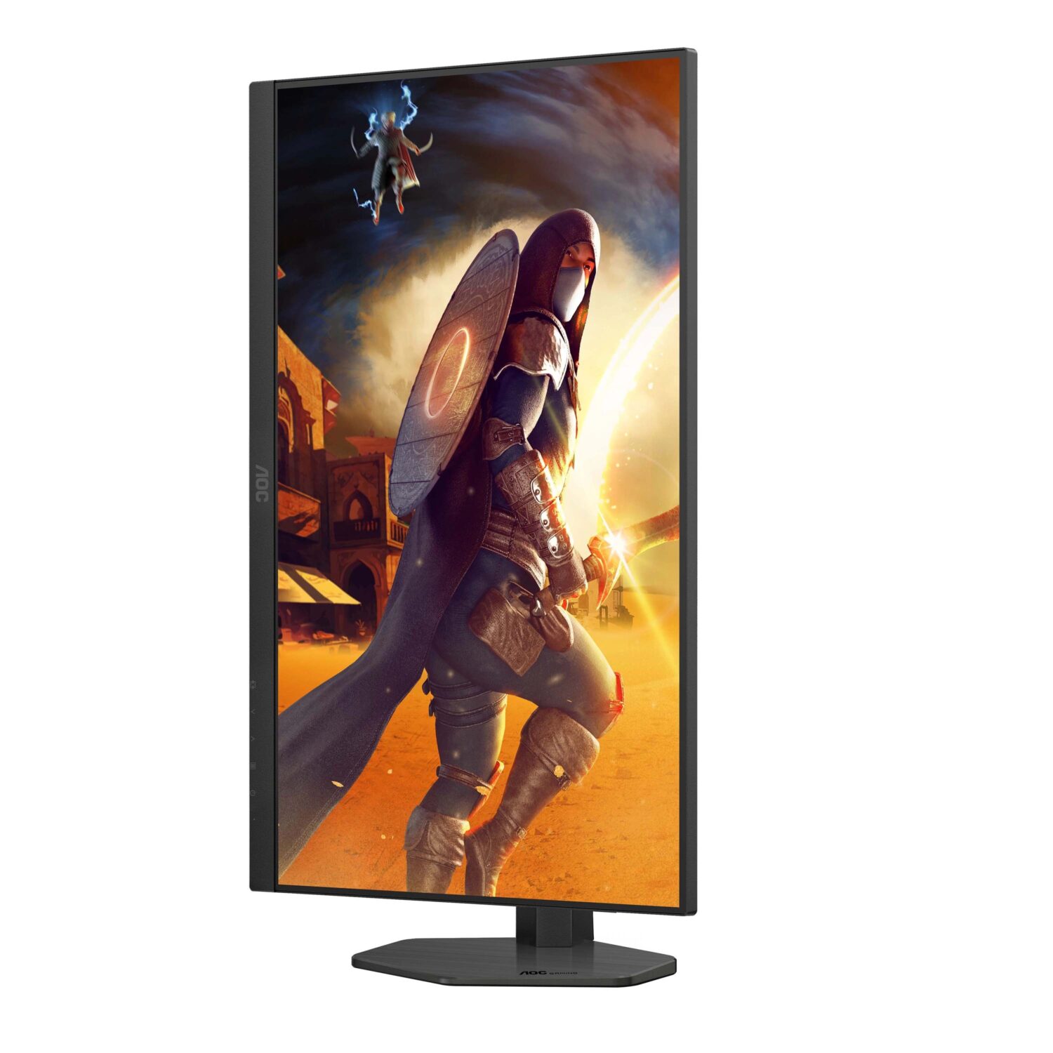 AOC | U27G4R | 27 " | Fast IPS | UHD | 16:9 | 120 Hz | 1 ms | 3840 x 2160 pixels | 400 cd/m² | HDMI ports quantity 2 | Black - Image 3