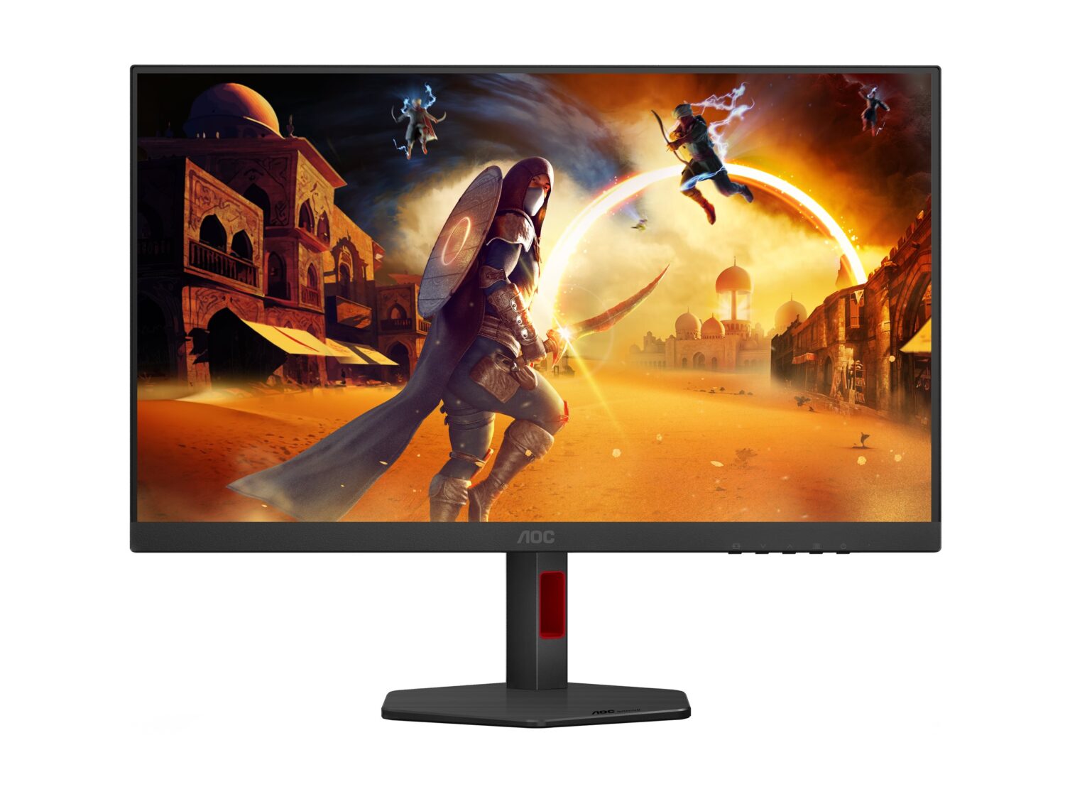 AOC | U27G4R | 27 " | Fast IPS | UHD | 16:9 | 120 Hz | 1 ms | 3840 x 2160 pixels | 400 cd/m² | HDMI ports quantity 2 | Black - Image 7