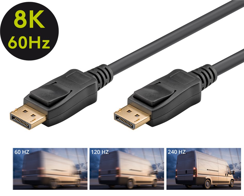 Goobay | DisplayPort Cable 2.0/2.1, 40 Gbit/s | 2 m - Image 4