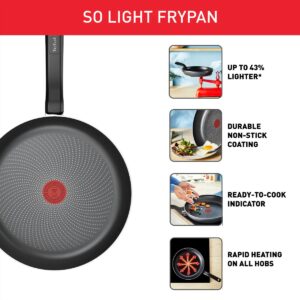 TEFAL Pan | H0560442 | Frying | Diameter 24 cm | Suitable for induction hob | Fixed handle | Black
