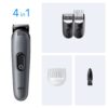 Braun 4-in-1 Grooming Kit | All-in-One Series 3 AIO3500 | Cordless | Number of length steps 14 | Black