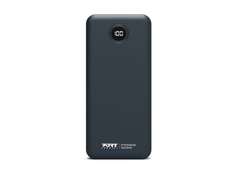 PORT CONNECT External battery 2 X USB-C PD | 10000 mAh | Blue - Image 3