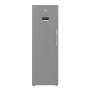 BEKO Freezer | B5RMFNE314X | Energy efficiency class E | Upright | Free standing | Height 186.5 cm | Total net capacity 286 L | No Frost system | Grey