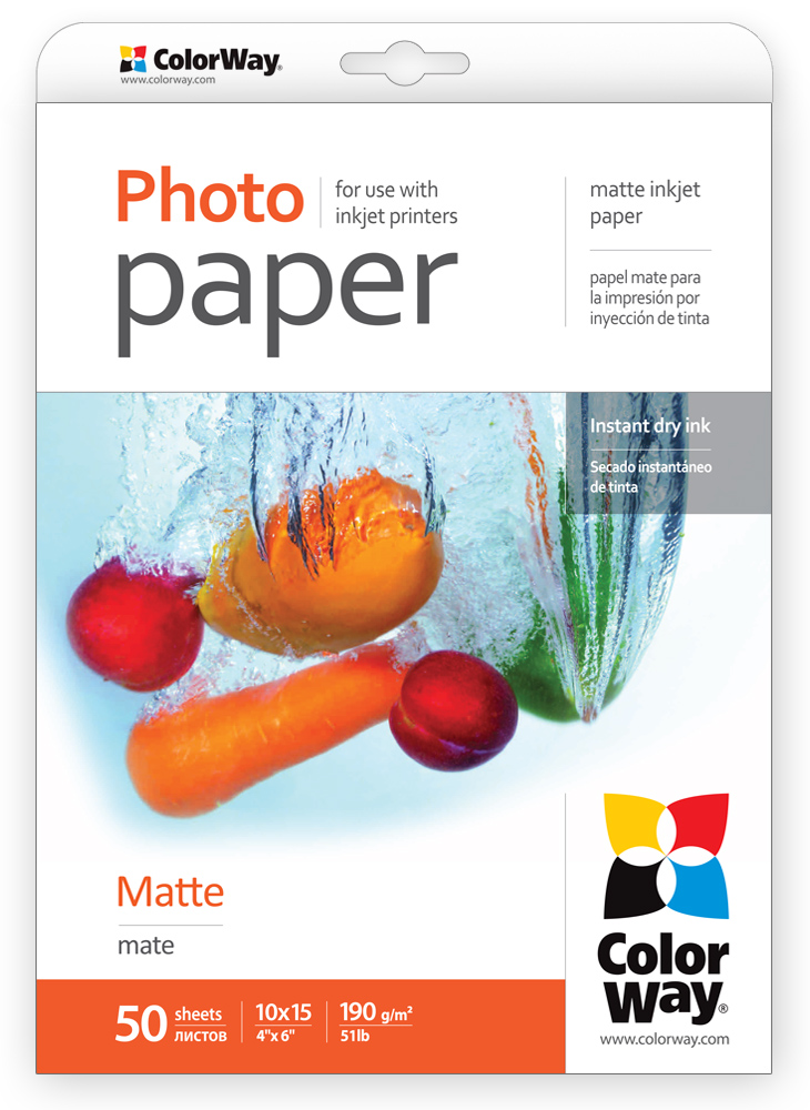 190g/m2 Matte Photo Paper