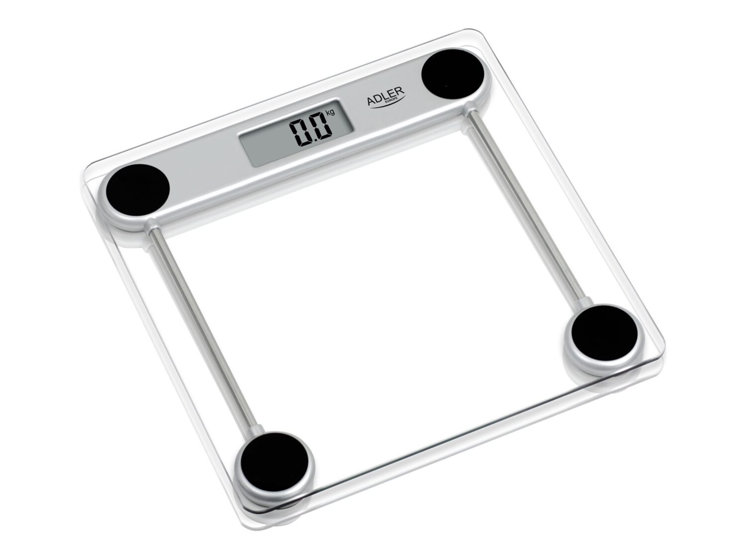 Scales | Adler | Maximum weight (capacity) 150 kg | Accuracy 100 g | Glass - Image 5