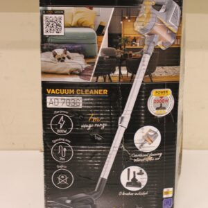 SALE OUT. | Adler | Vacuum Cleaner | AD 7036 | Corded operating | Handstick and Handheld | 800 W | - V | Operating radius 7 m | Yellow/Grey | Warranty 24 month(s) | DAMAGED PACKAGING