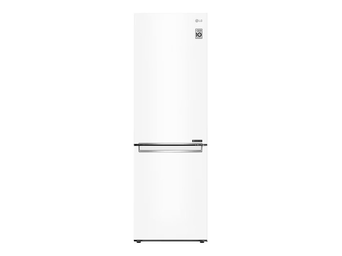 LG | Refrigerator | GBB61SWJMN | Energy efficiency class E | Free standing | Combi | Height 186 cm | No Frost system | Fridge net capacity 234 L | Freezer net capacity 107 L | Display | 36 dB | White - Image 5