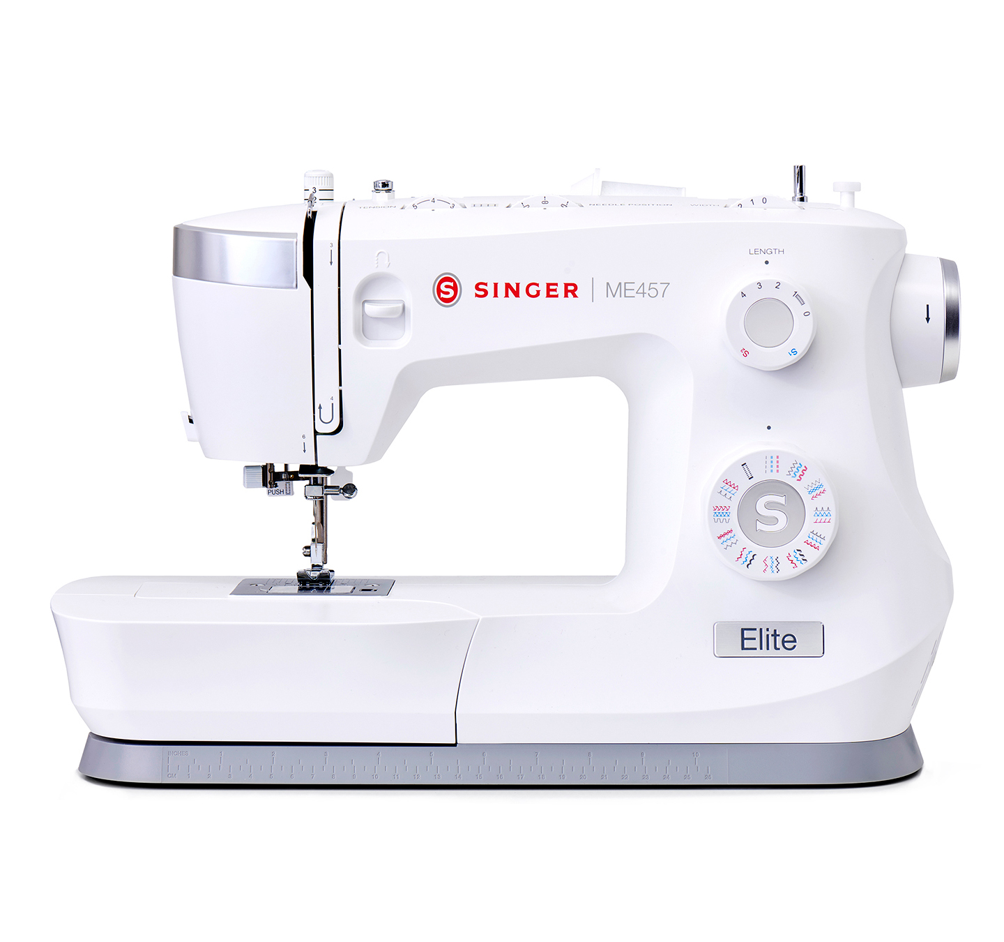 Singer Sewing Machine ME457 Number of stitches 33 Number of buttonholes 1 White - Image 11