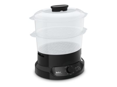 TEFAL | Food Steamer | VC139810 | Black | 800 W | Capacity 6 L | Number of baskets 2