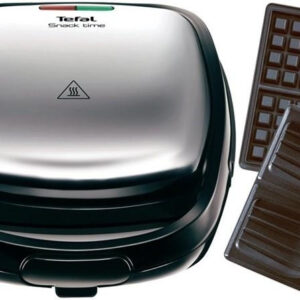 TEFAL | Sandwich Maker | SW341D12 Snack Time | 700 W | Number of plates 2 | Stainless Steel/Black