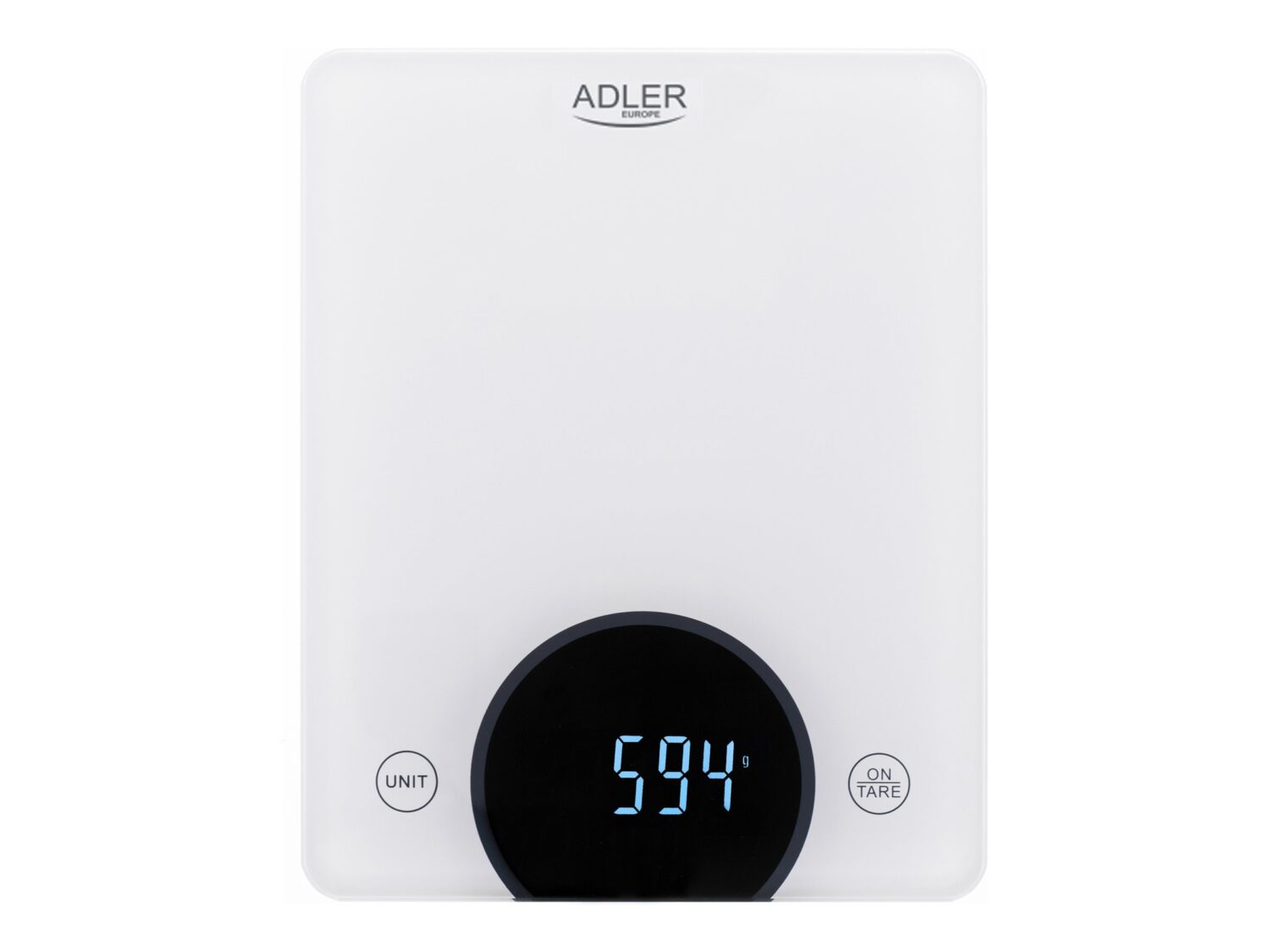 Adler | Kitchen Scale | AD 3173w | Maximum weight (capacity) 10 kg | Graduation 1 g | Display type LED | White - Image 5
