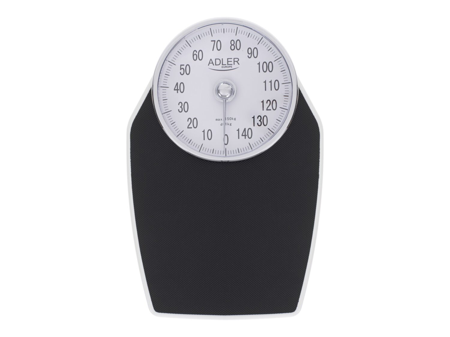 Adler | Mechanical Bathroom Scale | AD 8177 | Maximum weight (capacity) 150 kg | Accuracy 1000 g | Black - Image 5